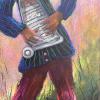 Washboard Man: New Orleans
12x24 oil pastel on panel